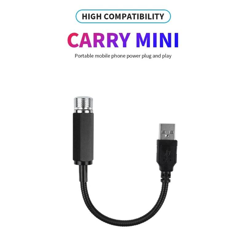 Светодиодный проектор «Звездное небо», ночник, романтический USB-ночник, регулируемые USB-фонари для автомобиля, лампа для потолка крыши автомобиля, свет для спальни