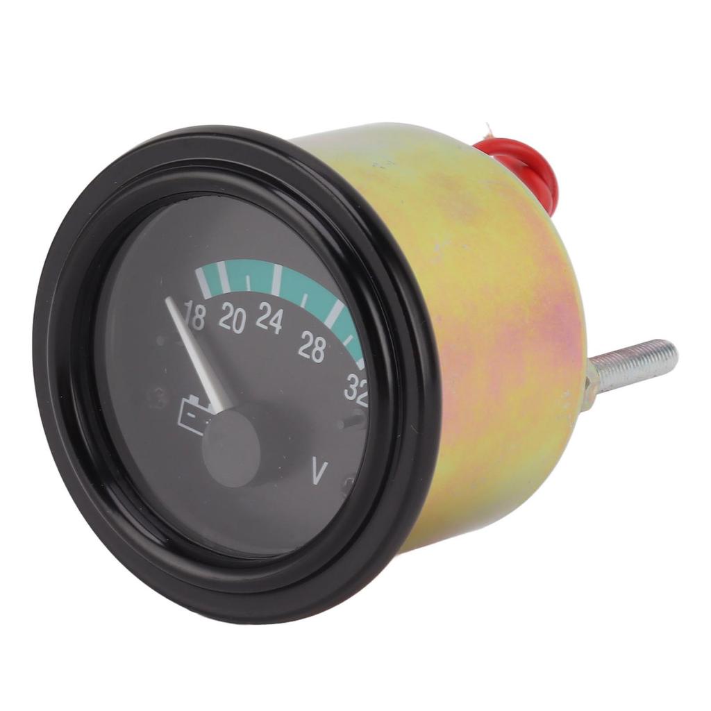 24V Diesel Generator Voltmeter Motor Voltage Meter for Bus Truck Agricultural Vehicle Tractor