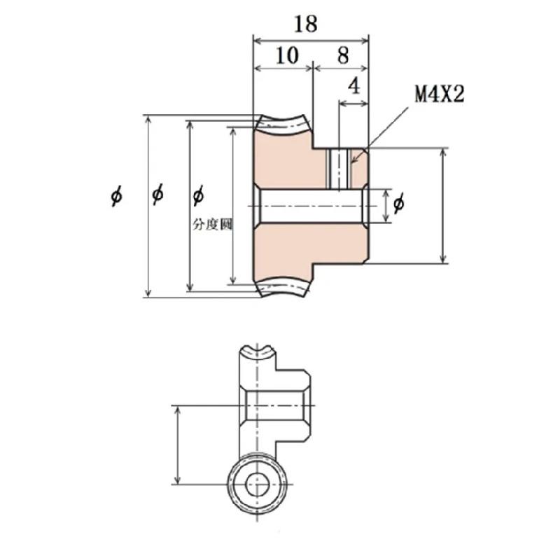 A Pair 1M Modulus Worm Gear Ratio 5/20/30/40/50/60 Teeth Turbine Worm 40CR Tunable Material Good Quality Precision