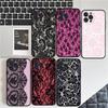 Чехол для телефона в кружевном стиле для крутой девушки, для iPhone 16 15 14 13 12 Mini 11 Pro XS Max X XR SE 6 7 8 Plus, мягкий силиконовый чехол