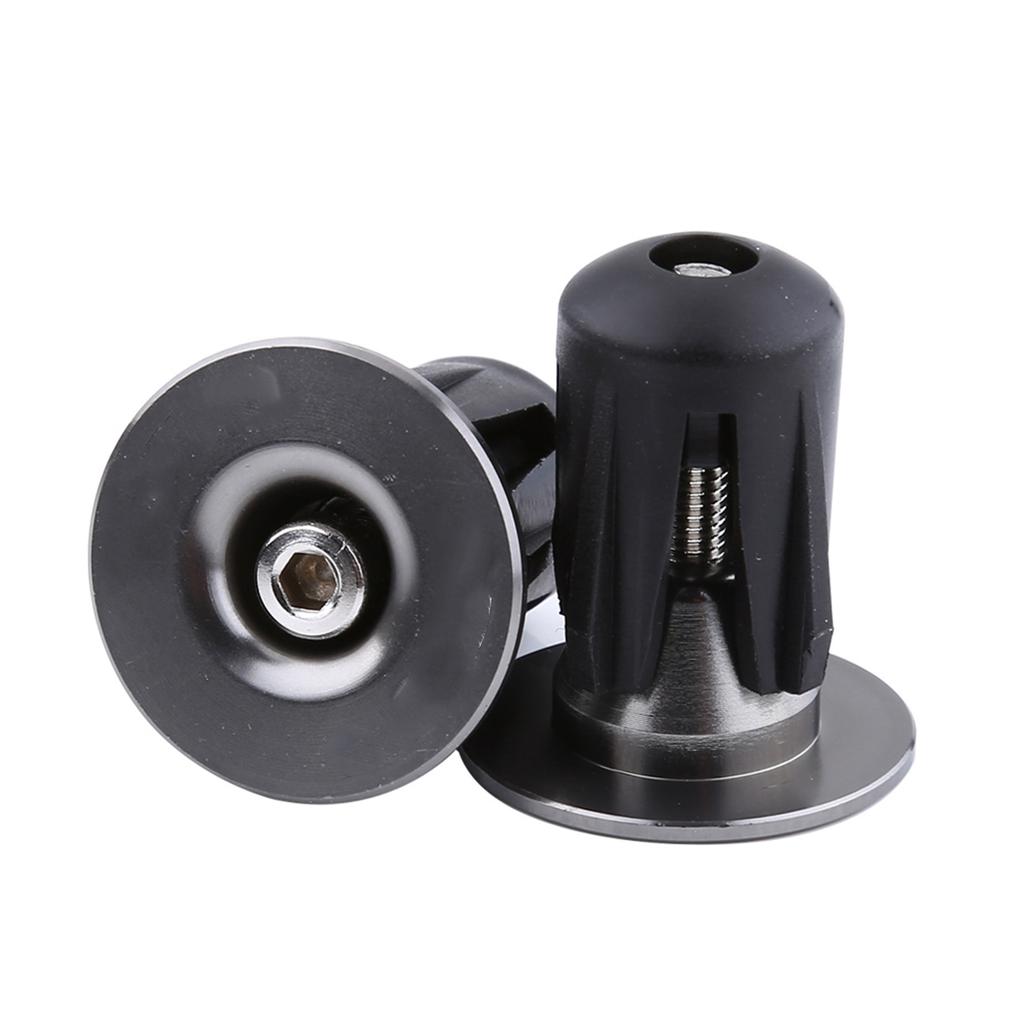 2 шт. цветные алюминиевые велосипедные рули, ручки, заглушки, колпачки