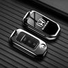 ARE1 Car Flip Key Case Cover Protector Shell Keychain For Honda Civic CR-V HR-V Accord Jade Crider Odyssey 2015-2018 Auto Accessories