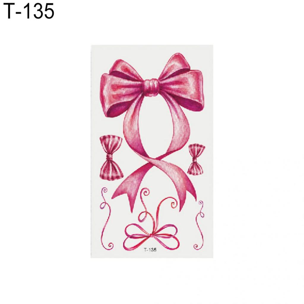 Fashion Unisex Flower Fox Feather Dreamcatcher Body Arm Temporary Tattoo Sticker