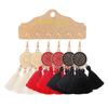 Long Tassel Earrings Multicolored Dangle Earrings Vintage Drop Earrings  Daily Wear