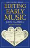 Книга Editing Early Music : 5