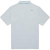 The North Face Solid Color Button Short Sleeve Polo Shirt Men tops Light-Blue NT7PR11D