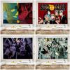 Soul Eater Украшение Фон Фотография Вечеринка Спальня Гостиная Украшение Фон для Съемки Ткань Гобелен Флаг