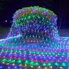 Juchenyun Outdoor LED Decorative Net String Lights