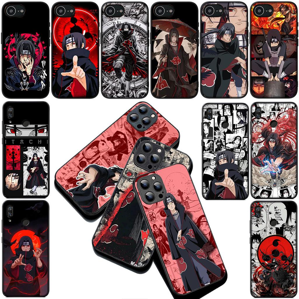 Anime Uchiha Itachi Narutos Cover for Samsung Galaxy S10 Lite S8 S9 Plus A33 A34 A31 70 A71 A72 Note 20 9 8 Coque Phone Case
