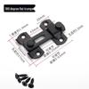 Modern Stainless Steel Sliding Bolt Latch for Bathroom, Pet Cage, Barn Door, Anti-theft Lock