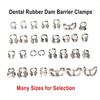 1 Piece Most Popular Dental Restoration Rubber Dam Clamps Rubber Barrier Clip Stainless Steel Material