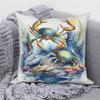 Сельский дом, домашний диван, автомобильный декор, наволочка, декоративная подушка с морскими животными, черепаха, коралл