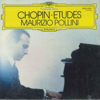 CD МАУРИЦИО ПОЛЛИНИ - Шопен:этюды соч.10 и соч.25 F35G50017 DEUTSCHE GRAMMO Япония Классика Б/У