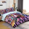 3 шт. kpop Дьявольская женская группа Принт Бессердечный Постельный набор Несколько размеров Спальни Общежитие Пододеяльник Мягкий Машинная стирка