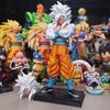 32 см / 12,6 дюйма Аниме Dragon Ball Z Фигурка Гоку PB Фигурка Гоку на шарнирах Коллекционная Статуя Модель Игрушка Подарок
