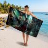 Large Beach TowelBeetlejuice Lydia Deetz Soft Absorbent Towel Beach Bath Home Use