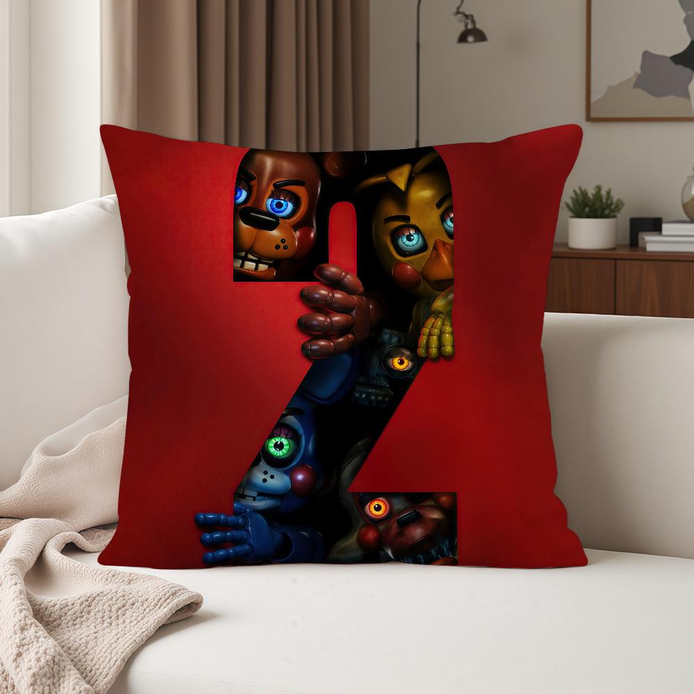 Чехол на подушку 'Страх Фильм F-FNAF 2' Крутой Подходит для Спален Гостиных Автомобилей Домашнего Декора