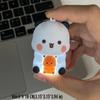 Милый мишка и панда голосовая игрушка брелок с любовными сообщениями и ночником