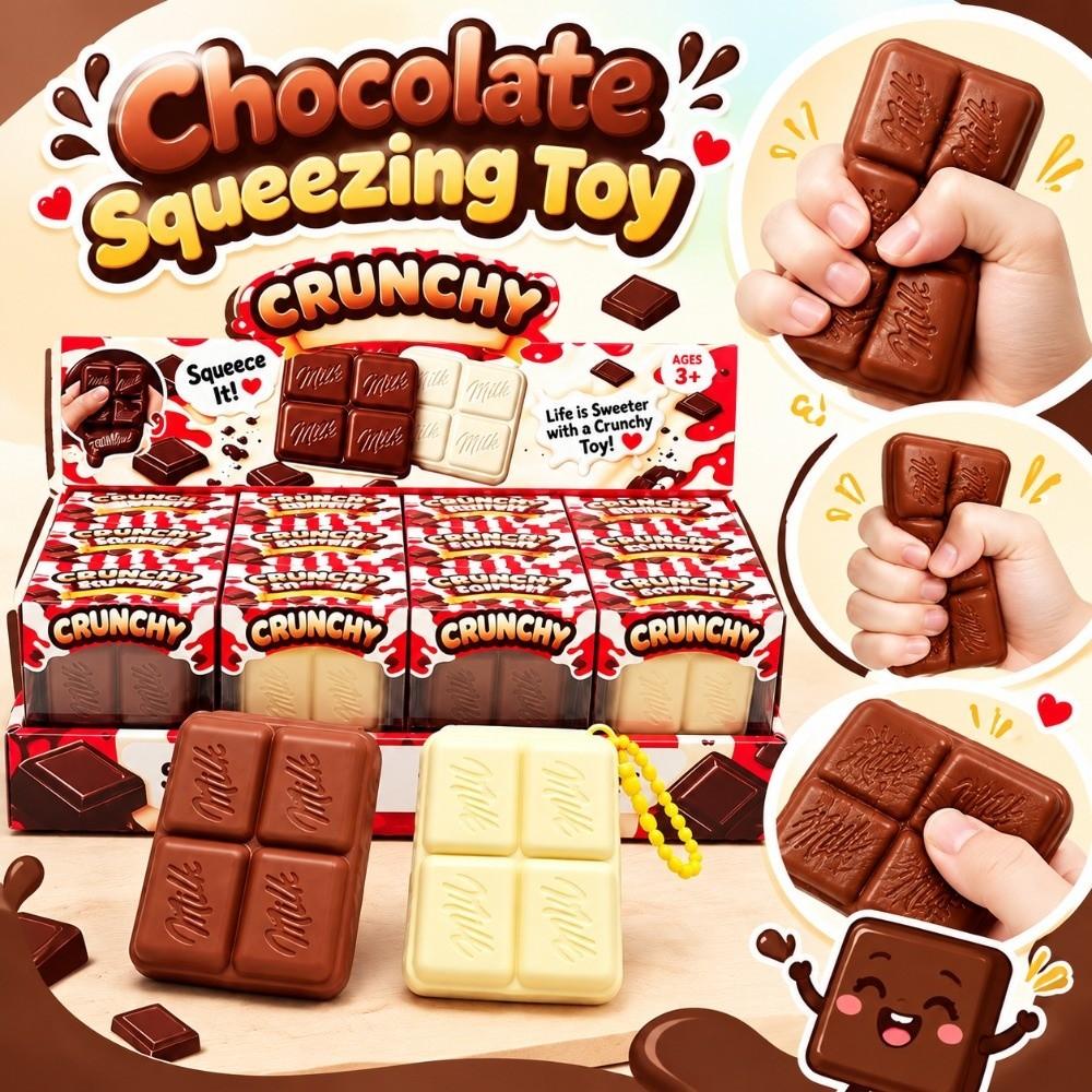 Simulated Food Simulation Food Toy PU Fidget Toy New Chocolate Squeeze Toy  Gift