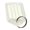 10Pcs Plastic Transparent Clamshell Key Tag Classification Label