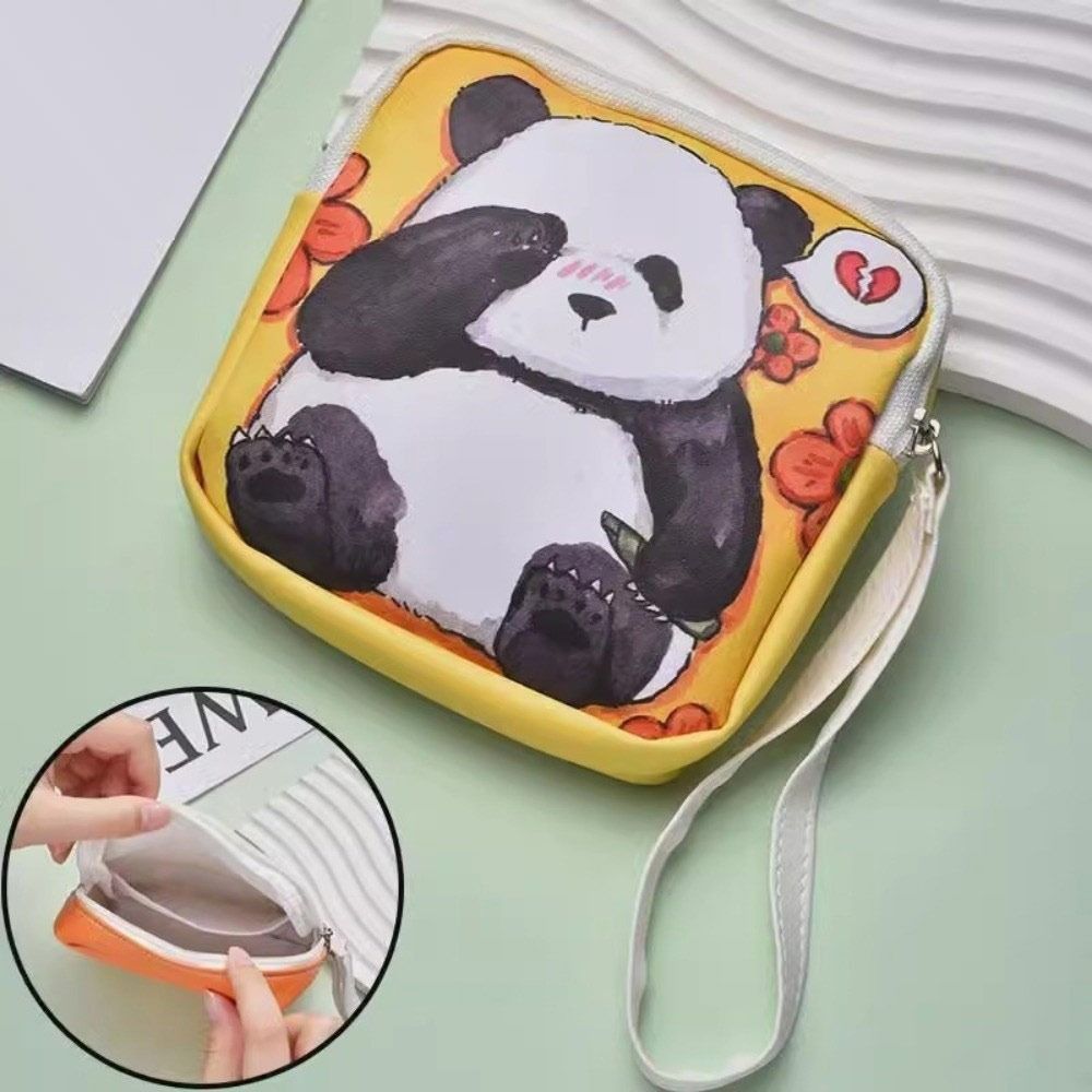 Large Capacity Sanitary Pads Bag Waterproof Coin Purse Portable Period Bag for Women