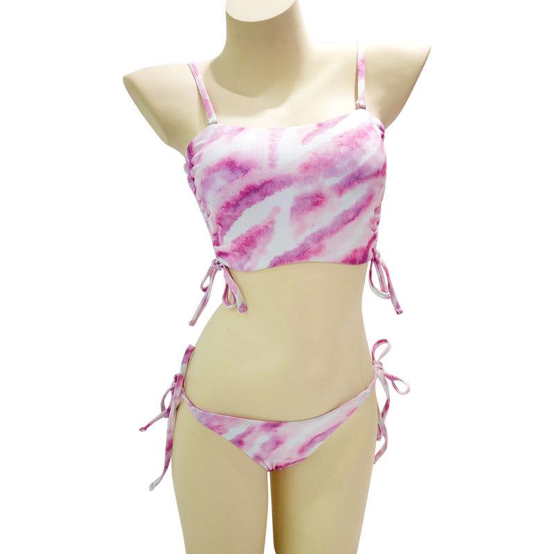 2024 Gradient Print Split Bikini - Sexy European & American Style Swimwear for Women
