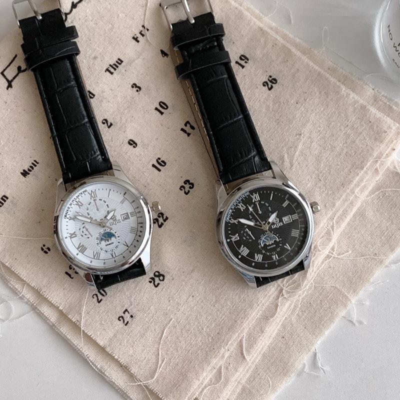Teen Handsome Watch Male And Female Student Party High Value Fashion Fried Street Cool Round Dial Male