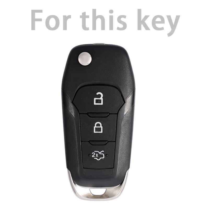 Для Ford Focus 2 MK2 новый чехол для автомобильного ключа Ranger C-Max S-Max Galaxy Mondeo Transit Tourneo Falcon Territory Ecosport