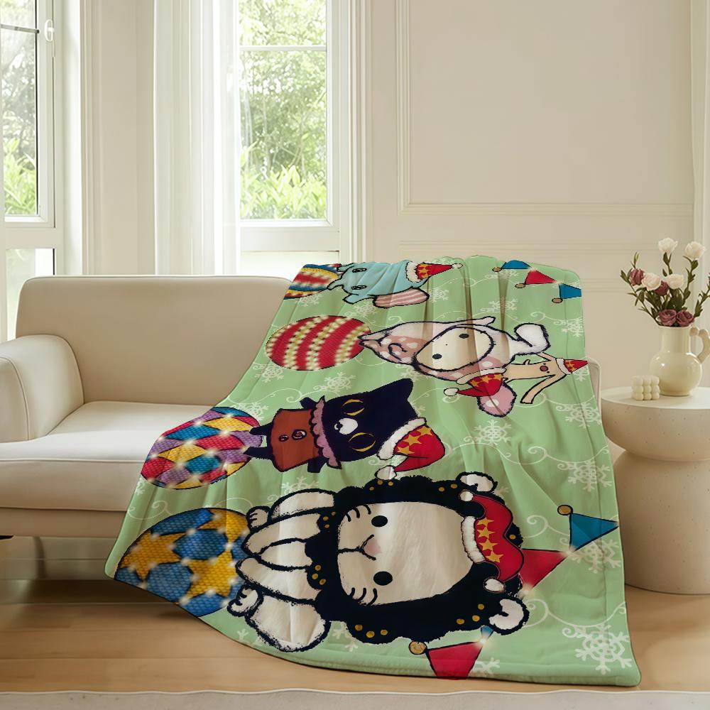 Cartoon cute S-SentiMental C-Circus Blanket For Sofa Office Bed Plane Travel Sleep Read Relax Camping Soft And Warm