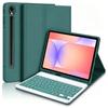 Защитный чехол-клавиатура Bluetooth для Samsung Tab S8/S9/S10 Plus, S7 FE, 12.4 - Совместим с моделями для Испании и Франции.