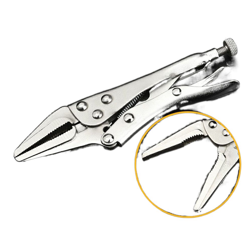 Hand Tool Set Multifunctional Long Nose Straight Jaw Hand Tools Locking Pliers Curved