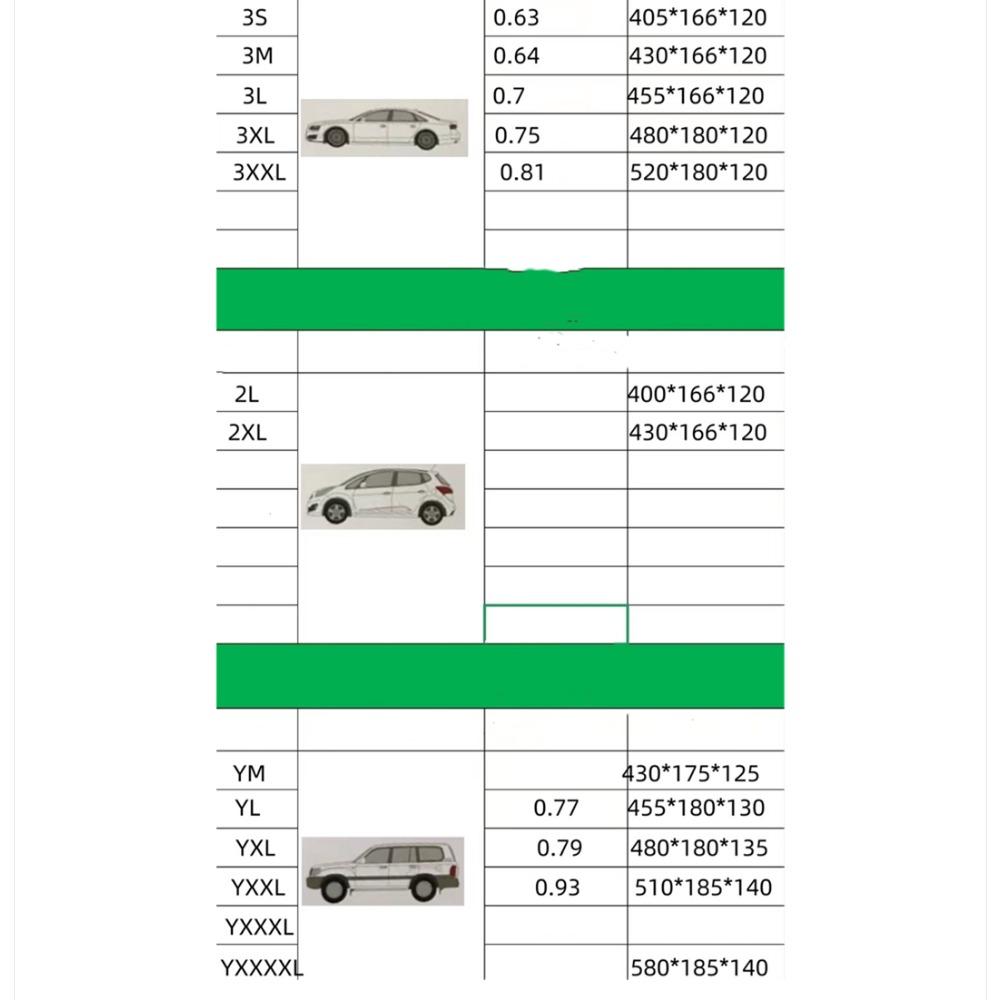 S-XXL Водонепроницаемые пылезащитные автомобильные чехлы Наружная защита Внешние полные автомобильные чехлы Защита от пыли, дождя, снега, внедорожника, седана, внешние аксессуары автомобиля