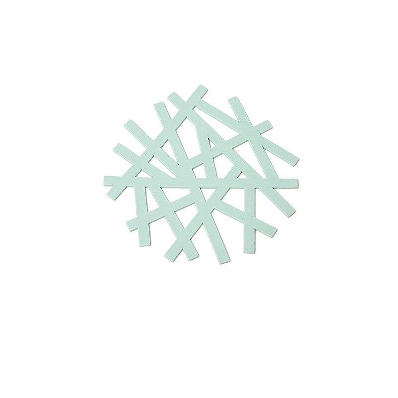 Подставки под горячее Snowflake Hollow, изоляционные подкладки, коврики для стола и мисок, домашний рождественский свадебный декор, термостойкий плейсмат для обеденного стола