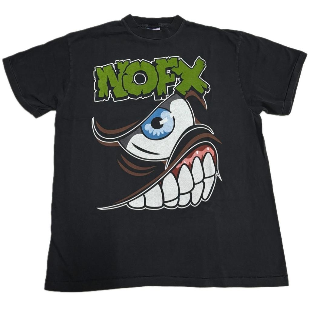 Vintage 1994 NOFX Mons Tour Punk Rock USA Single Stitch T-Shirt Mens Womens Tees Top REPRINT
