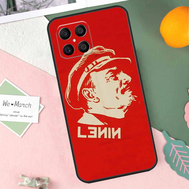 lenin Soviet Union flag Case For Honor X9b X8b X9a X8a X8 X9 X9c 50 70 90 Lite Honor 200 Pro Magic 7 5 6 Lite Cover
