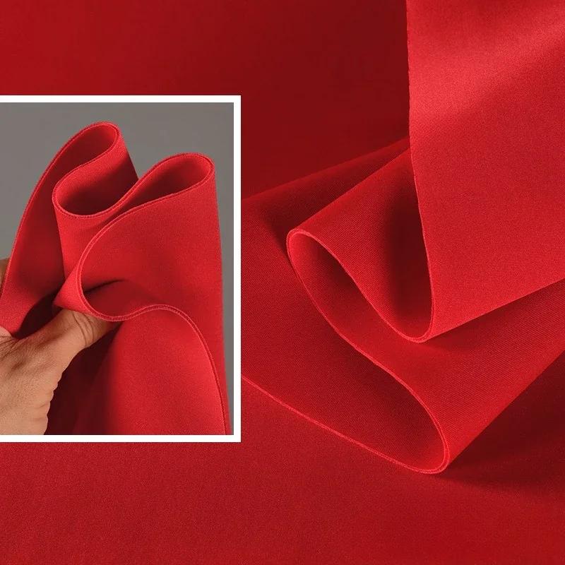 100x160cm Thickened Scuba Knitting Fabric Knitted Elastic Air Layer for Sewing Apparel Design Jackets Sweatshirts Suits