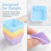 20pcs Non Stick Non-Stick Baking Molds Silicone Material Silicone Muffin Mold  Home Baking