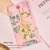 Metal Metal Bookmark Chinese Style Floral Painting Bookmark Retro Hollow Bookmark  Student