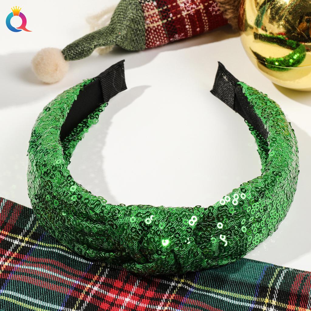 Xiqing Cross-border Christmas Hairband Elk Horn Headband Christmas Decorations Children Cloth Headbuckle Party Decoration 21cm