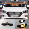 Светодиодные противотуманные фары и дневные ходовые огни для Hyundai Mistra 2017-2019