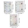Colorful Laser Star M5 Loose Leaf Binder Pvc Journal Book A6 A7 A8 Journal Notebook Shell Outside Cover Colorful Fill