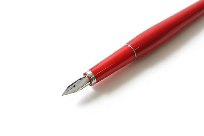 Перьевая ручка Platinum Fine Shaft Pen Pen Affection PAF5000 Sky Red