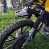 Black ABS Motorcycle Front Fender for Honda Cro