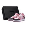 Air Jordan 1 Винтажные Баскетбольные Кроссовки Женские Средние Белые DQ8423-616(Team80-S-BOX)