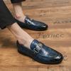 Size 38-47 Classic Men Loafers Luxurious Casual Comfortable Fashionable Small Leather Shoes Business Office Brand Shoes Men