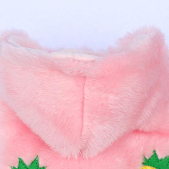 Пижамы для собак с капюшоном, универсальные фланелевые плюшевые наряды для домашних животных, комбинезон, пальто