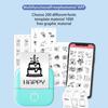 Портативный мини-принтер Phomemo T02, беспроводной термопринтер, карманная этикетировочная машина для DIY, фотопечать, наклейка для журнала