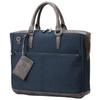 Business Heathered A4 with Shoulder Strap [Zario] Men's Bag, Nylon, Compatible, Freestanding, 2-way, [ZA-2868] (Navy)
