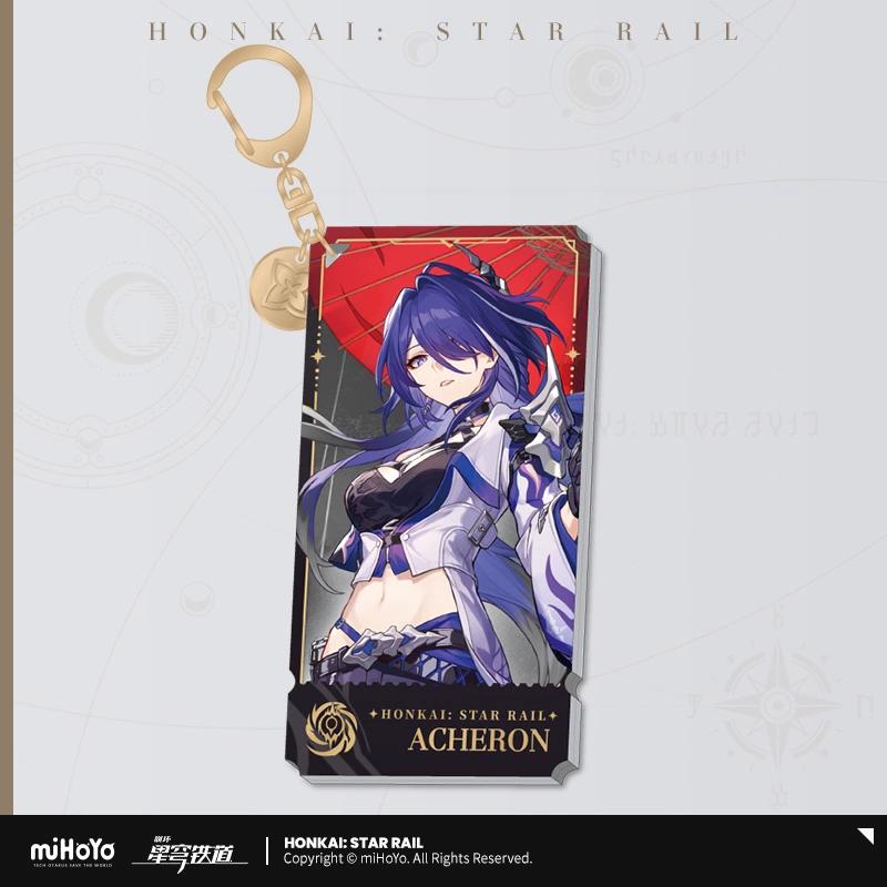 Sunsyea Honkai Star Rail Официальный мерч miHoYo Оригинальный Аутентичный Путь Ничто Акриловая подставка Кафка Ахерон Фуга Хисиленс
