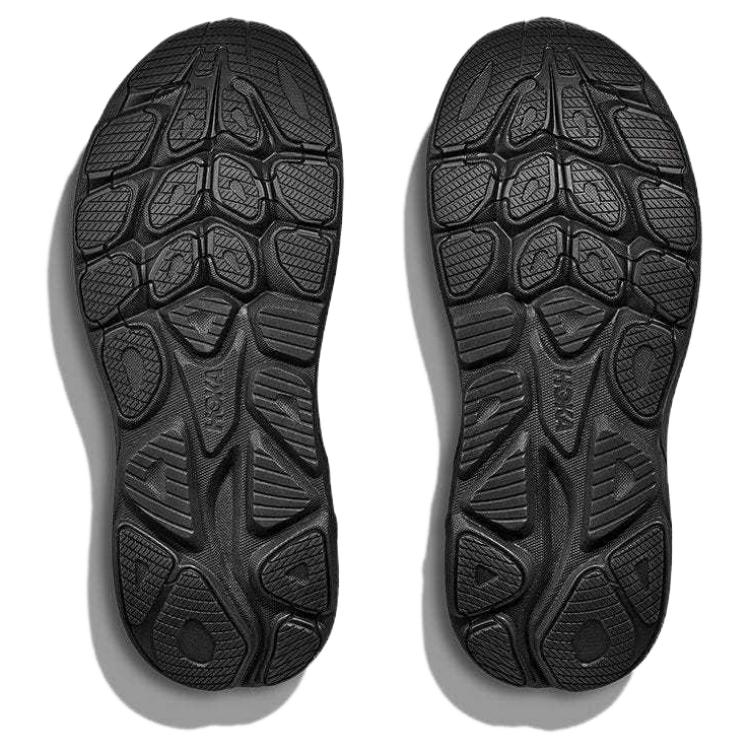 HOKA  Clifton 10 Wide Triple Black Women Sneakers 1162050-BBLC